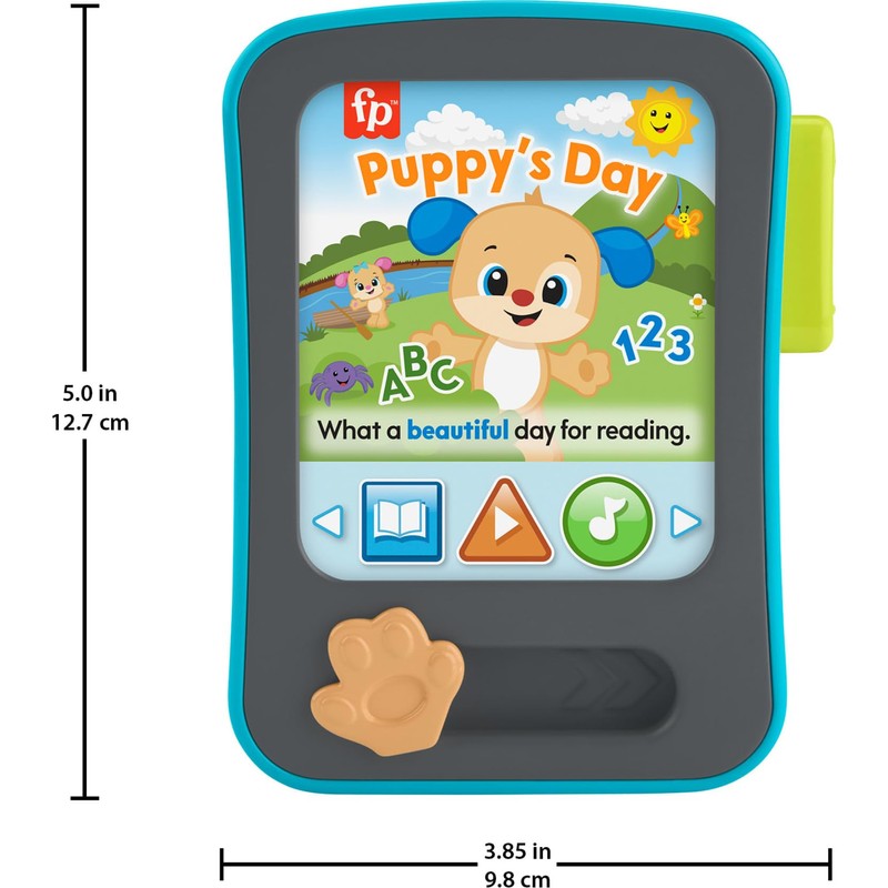 Fisher-Price Baby Learning Toy Laugh & Learn Puppy’s Storytime Reader