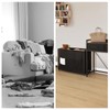 Rolling Laundry Sorter with wheels, Laundry Hamper 3 Section with