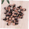 WOONEKY 30 Pcs Screw Cue Tips Replacement for Billiard Cues