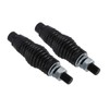2Pcs RGB LED Whip Light Spring Base Protective Mounting Mount