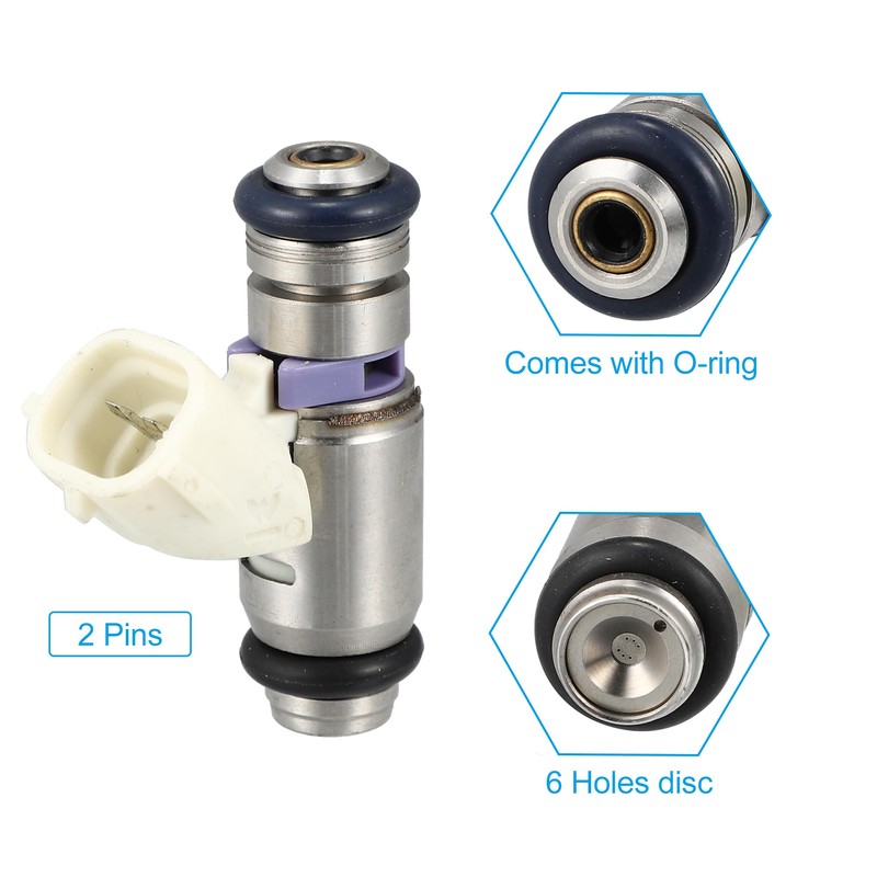 X AUTOHAUX Car Injector Nozzle Tuned Flow Replacement 036906031AH IWP196