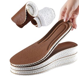 Insole, Leather Insole, Anti-fatigue, Shock Absorption, Elasticity, Antibacterial, Deodorizing, Standing Work, Breathable, Soft, Absorbs Sweat, Arch Insole, High Cut, Boots, Business Shoes, Unisex