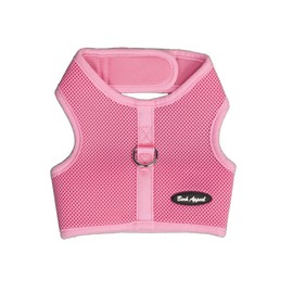Bark Appeal Mesh Wrap N Go Harness (Pink, Large)