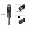 sourcing map 3pcs Leather Hollow Punch 1/4 Hex Shank for