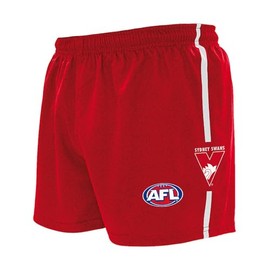 The AFL Store Sydney Swans Mens Baggy Shorts Red