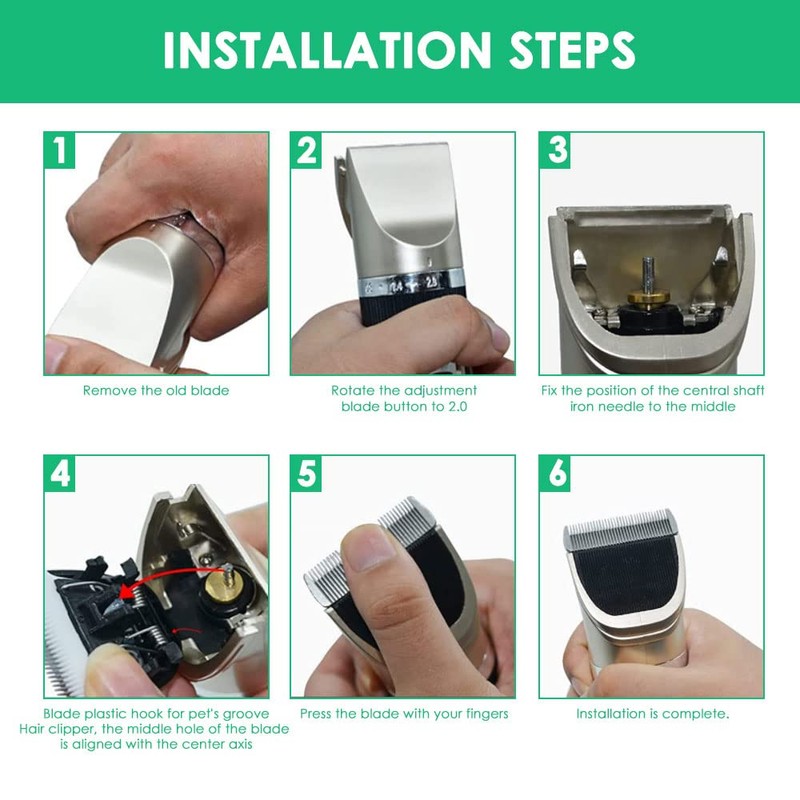 Mrgru Replacement Blade for Dog Clippers Compatible with oneisall Low