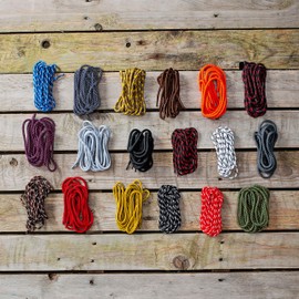 Lakeland Active Grasmoor Walking Boot Laces - Mid-Brown-Yellow - 200 cm - 79 inch (2 Pairs)