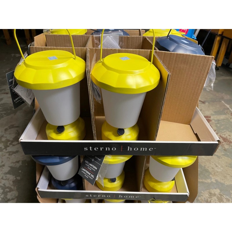 Sterno Home LED LANTERN Battery-Operat - Blue