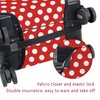 hswosnas Luggage Cover Approved Travel Suitcase Protector Cute Dots Bow
