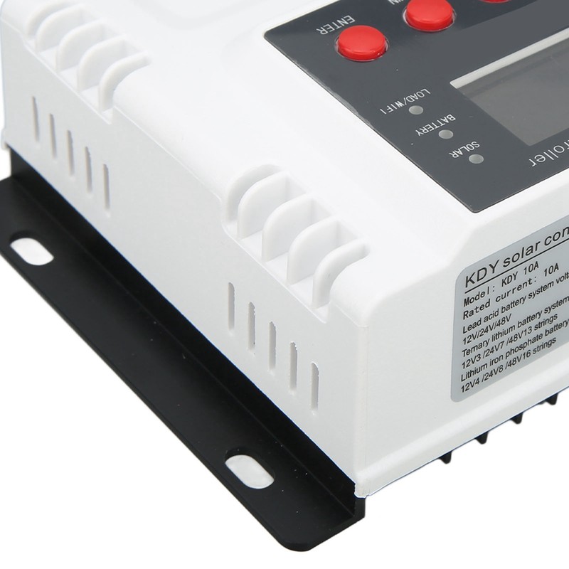 10A MPPT Solar Charge Controller Solar Panel Controller for Villas