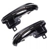 XUKEY Sequential LED Side Mirror Turn Signal Light Smoked For