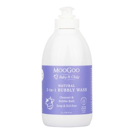 MooGoo Baby & Child 2-in-1 Bubbly Wash, 1 Litre
