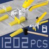 BAUMFEUER Tile Leveling System with Tile Plier and Rubber Mallet,