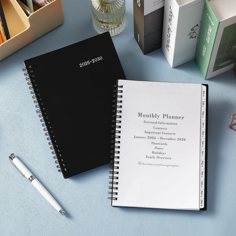 2026-2030 Monthly Planner/Calendar - Jul. 2026 - Dec. 2030, Monthly