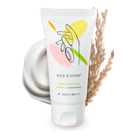 Rice&shine Crema De Manos Hidratante Con Aceite De Arroz50ml