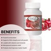 Pomegranate Extract 250mg 90c [1 bottle] by Total Natural, Kidney