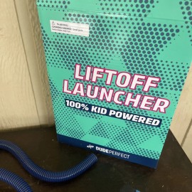 Dude Perfect NEW Dude Perfect 100% Kid Powered Liftoff Launcher Set= Ages 3+
