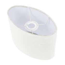OSALADI 1pc White Lamp Shade Linen Lamp Shade Medium Fabric Drum Lampshade for Floor,Bedside Lamp,Wall Lamp,Table Lamp