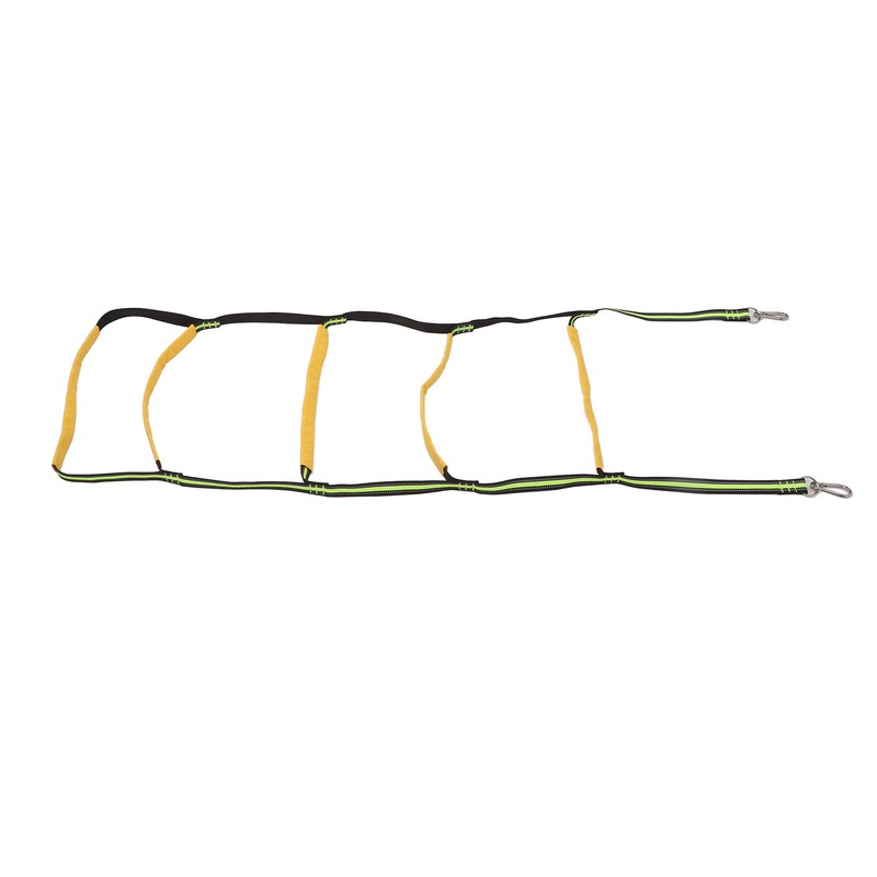 Boat Rope Ladder Portable 5 Step Folding Marine Rope Ladder
