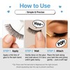 DUOAIR Eyelash Adhesive [Clear-Tone] - Strong Hold & Fast-Drying, Waterproof,