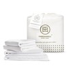 Threadmill Organic Cotton Twin Bed Sheet Set - Soft &