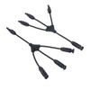 One Pair Solar Panel Connector 3 to 1 Y Branch