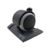 Lifeswonderful - 4X Dark Grey Rubber Castor Cups - Non