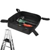 Homakover 1680D Black Ladder Organizer, Portable Tool Bag for Telescoping