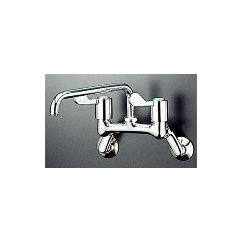 SANEI PR236F Circle Lever, One-Touch Operation, Includes 4 Adapters, Zinc