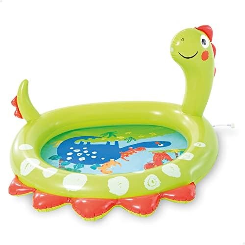 YUAKUOD Intex Dinosaurier-Sprühpool, aufgeblasene Gre 119 cm x 109 cm x 66 cm (58437NP)
