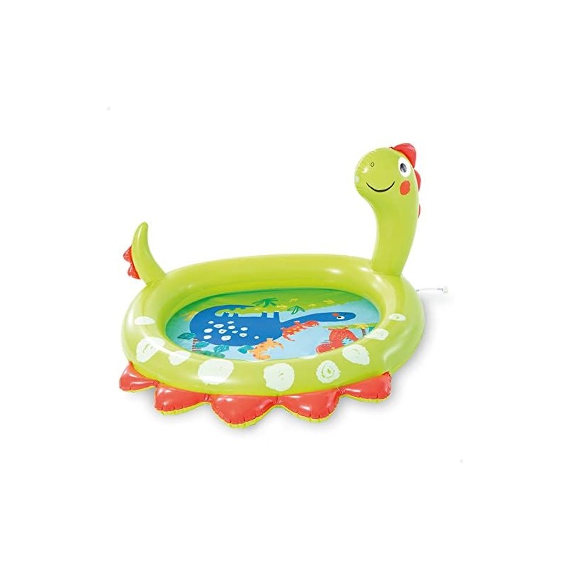YUAKUOD Intex Dinosaurier-Sprühpool, aufgeblasene Gre 119 cm x 109 cm