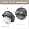 YIYANTO 7023550 Locking Fuel Tank Cap Replacement for Bobcat Excavators