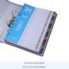 JALVPI 2 x 31-Piece A4 Index Dividers for Folders, Plastic,