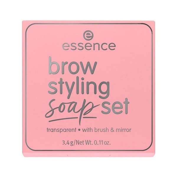 essence brow styling soap set, eyebrows, transparent, fixing, instant result,