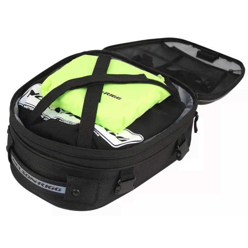 Nelson-Rigg Nelson Rigg CL-1060-ST2 Black Commuter Tour Motorcycle Tail Bag
