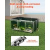 270-Gallon Rectangular Goldfish Tank PVC Koi Pond Clear Viewing Panel