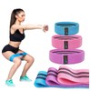 EVO Ladies Resistance Bands Elastic Legs Exercise Fitness Loop &