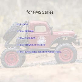 Full Alloy Shocks Set for FMS 1/24 FCX24 Front Rear Shock1/18 Series