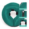 ZenPet Protective Inflatable Recovery Collar for Dogs and Cats (Teal)