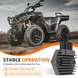 GoaMotors Voltage Regulator Rectifier Compatible with Honda Rancher 350 ES S 4x4 S ES TRX350TE 350TM 350FM 350FE Foreman TRX400FW TRX450ES 450S 450FE 450FM 450R 31600-HM7-003