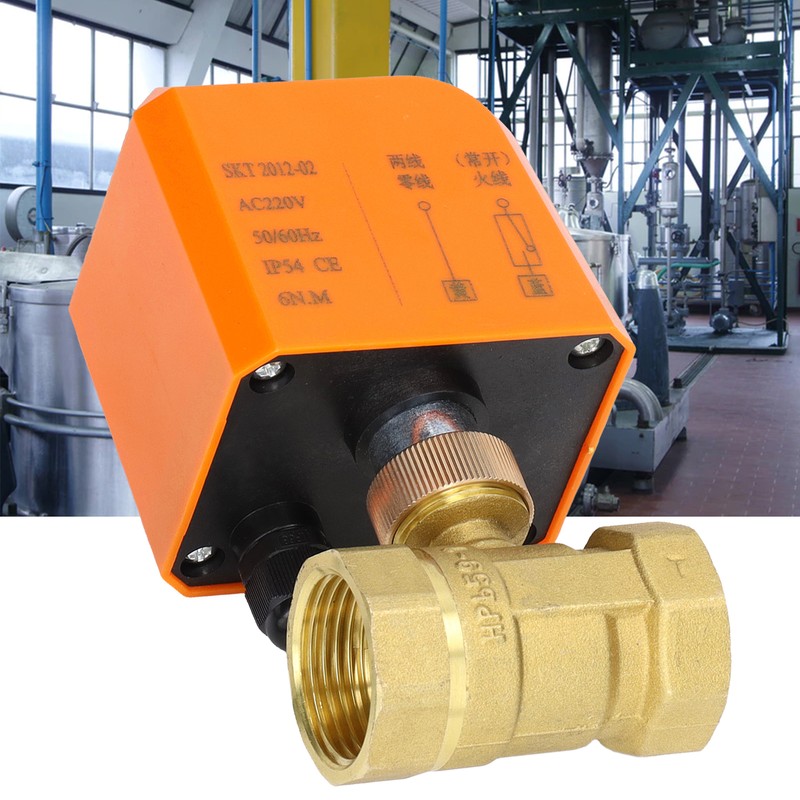 Motorized Ball Valve 2 Wire 2 Way Normally Open DN25