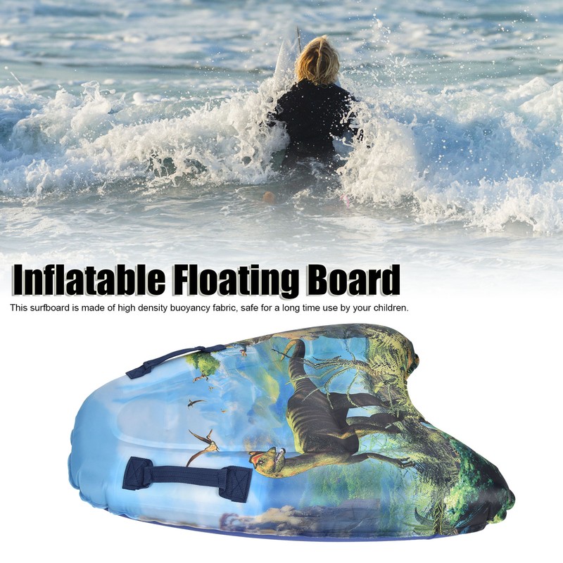 Portable Inflatable Floating Board Swimming Pool Beach Bodyboard for Children