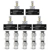 TAILONZ PNEUMATIC Air Flow Control Valve with Push-to-Connect Fitting, in-Line