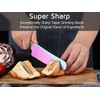 WELLSTAR Sandwich Knife, 6 inch Serrated Utility Knife High Carbon