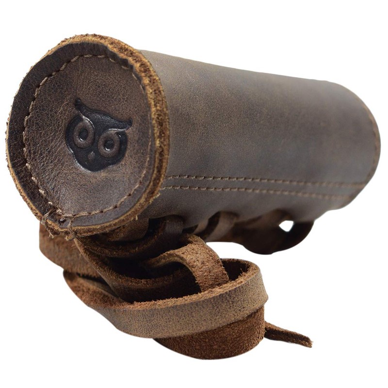 Hide & Drink, Leather Bike Handlebar Grips (2 Pack) Bicycle