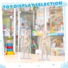 Briwooody 40 Pcs Doll Display Stands with Gift Boxes Action