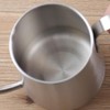 Long Spout Pour Over Coffee Kettle with Wooden Handle 304