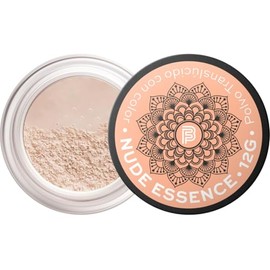 Polvo Fijador de Maquillaje - Sellador Polvo Translucido - De Larga Duración - Fécula de Tapioca - Vitamina E - 12g - Nude Essence - Beauty Freedom - Matifica sin resecar
