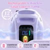 BOMOQING 96W Rechargeable UV LED Nail Lamp, Cordless UV Light