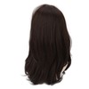 Women Synthetic Wig Long Straight Black Wigs Elastic Hair Wig